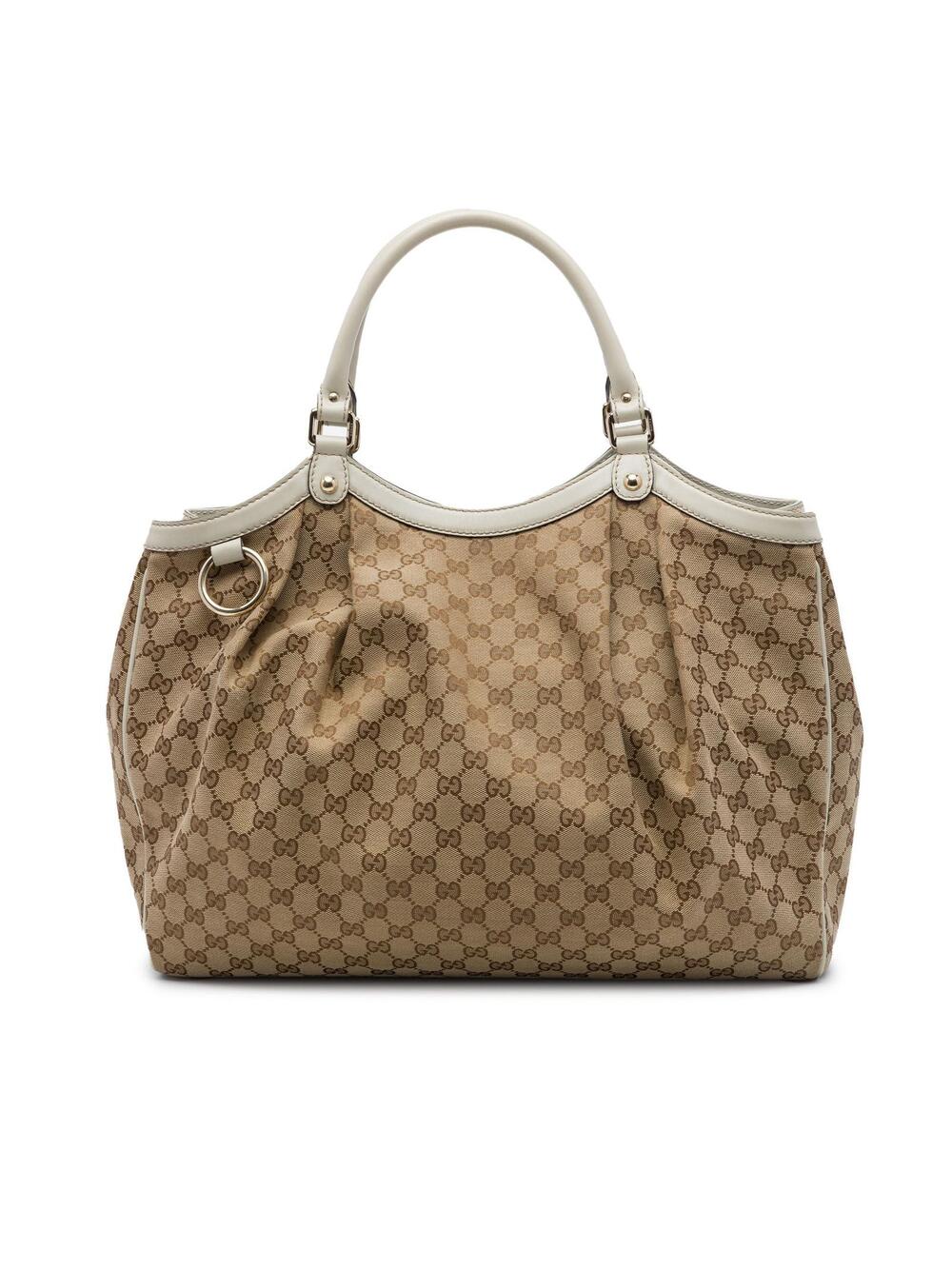 Gucci Large Gg Canvas Sukey Tote Pre- #347886G61B